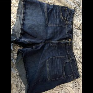 Lane Bryant- denim shorts